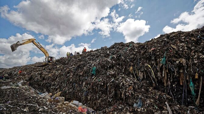 Müllhalde Kenia