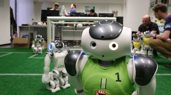 Leipziger Studenten bei Roboter-Fußball-WM