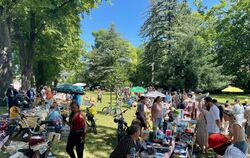 Bei sommerlichem Wetter und mit vielen Teilnehmern war der Stadtteil-Flohmarkt im Laiblinspark wieder eine gelungene Veranstaltu