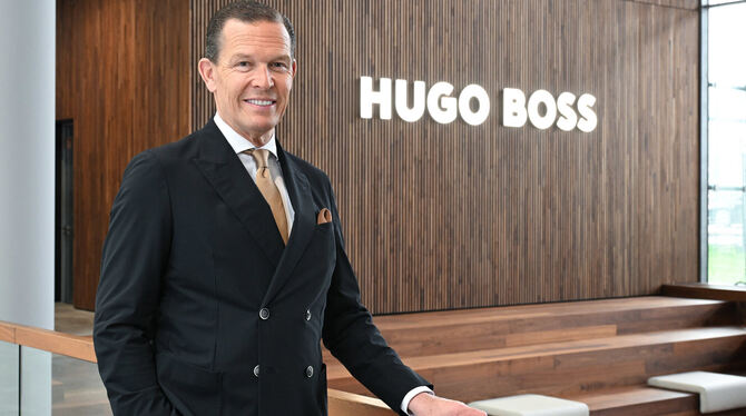Daniel Grieder, Vorstandsvorsitzender des Modekonzerns Hugo Boss.