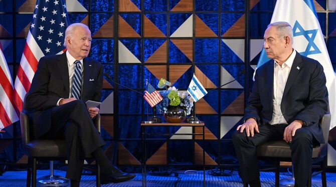 US-Präsident Biden und Israels Ministerpräsident Netanjahu