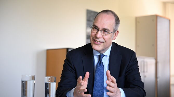 Jörg Krämer, Chefvolkswirt der Commerzbank in Frankfurt. FOTOS: PIETH