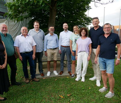Hannes Höhn fehlte auf dem Foto für den neuen Bezirksgemeinderat in Sondelfingen, alle anderen waren anwesend (von links): Regin
