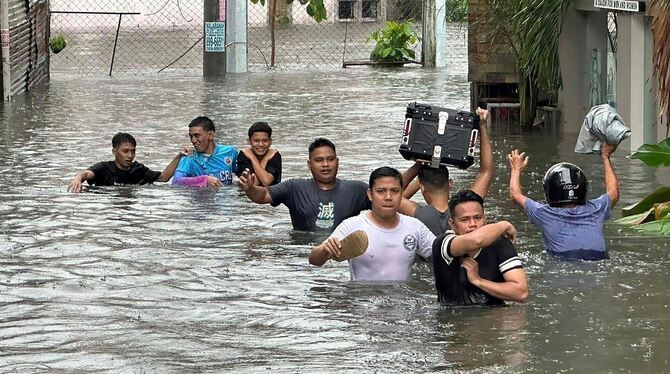 Taifun Gaemi auf den Philippinen