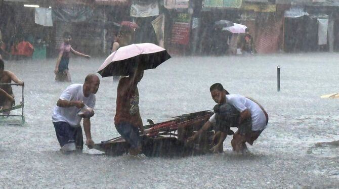 Taifun Gaemi auf den Philippinen