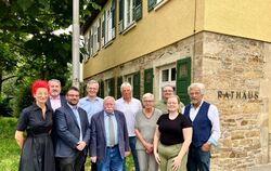 Der neue Betzinger Ortschaftsrat (von links): Jenny Winter-Stojanovic, Uwe Alle, Friedemann Rupp, Martin Schöfthaler, Hagen Kluc