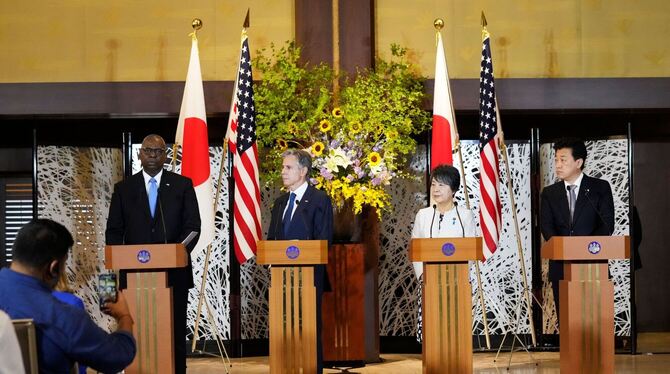 Sicherheitsgespräche zwischen Japan und der USA
