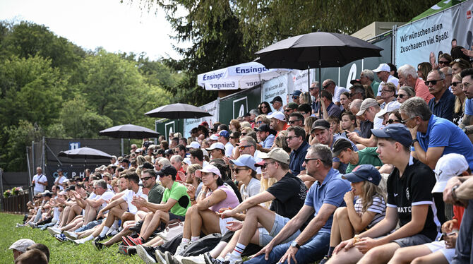 Bis auf den letzten Platz gefüllt: der Center Court bei den Metzingen Open.