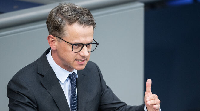 Carsten Linnemann, CDU-Generalsekretär, würde Totalverweigerern am liebsten ganz die Leistungen streichen.