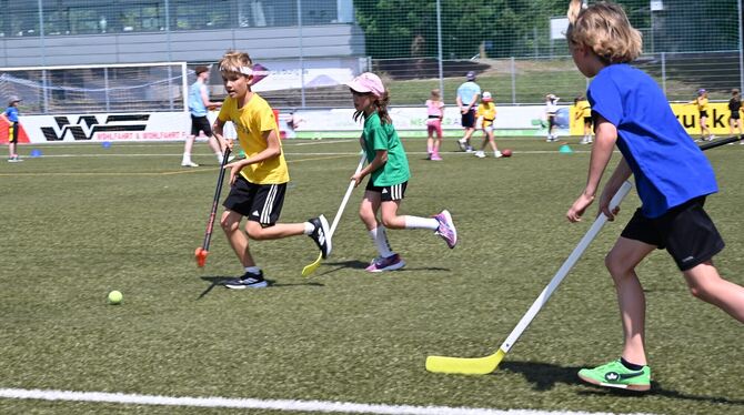 Bringt jede Menge Spaß: Feldhockey ist neu beim Sportcamp des VfL Pfullingen.