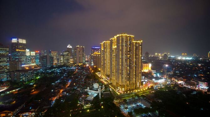 Stadtansicht Jakarta