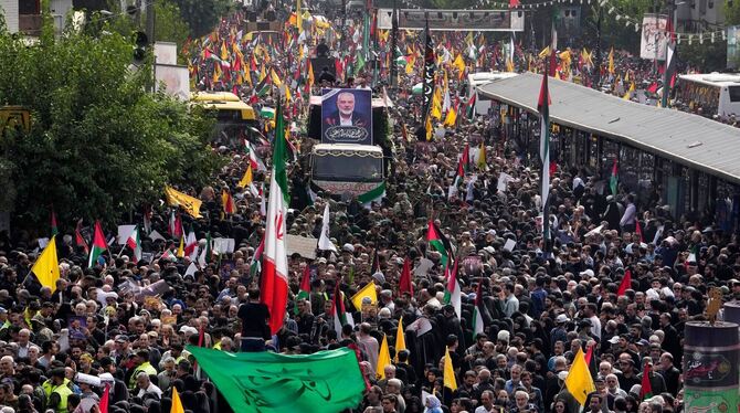 Nach Tötung Hamas-Chef Hanija und eines Hisbollah-Kommandeurs