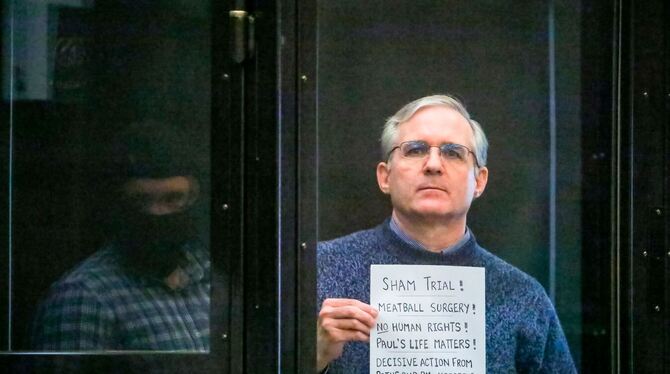 Paul Whelan in Moskau vor Gericht