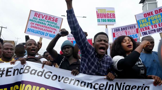 Proteste in Nigeria