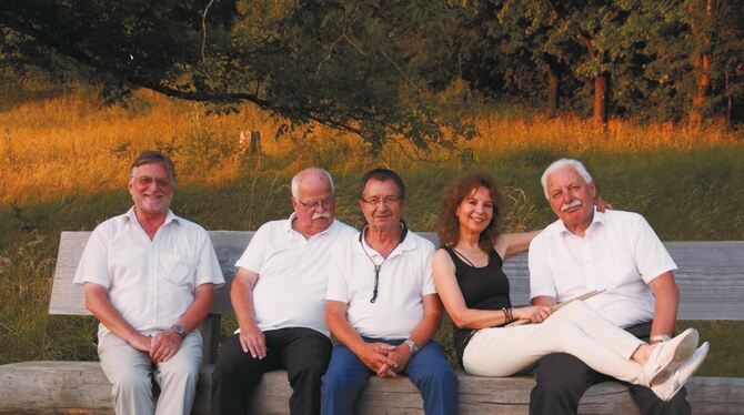 Tante Friedas Jazzkränzchen kommen am Mittwoch in den Biergarten im Echaz-Hafen.