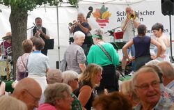 Gemütlicher Plausch, Dixieland-Live-Musik, leckeres Essen und Getränke, angenehmes Wetter - mehr brauchte es am gestrigen Sonnta