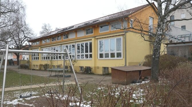 Das Kinderhaus auf der Römerschanze wird saniert und um einen Anbau erweitert. FOTO: NIETHAMMER