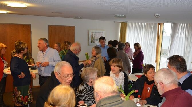 Überrascht vom Interesse am Kennenlern-Treffen mit den in Pfullingen lebenden Flüchtlingen waren die Organisatoren des Bürgertre