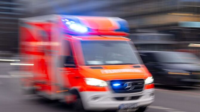 Krankenwagen im Einsatz