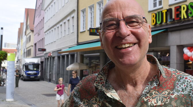 Axel Promies ist der Meinung, dass Reutlingen dringend seine Innenstadt attraktiver gestalten muss. Mit Blick auf den Klimawande