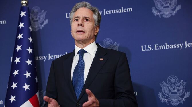 Nahostkonflikt - US-Außenminister Blinken in Israel