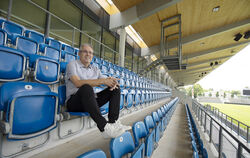 An alter Wirkungsstätte: Michael Feichtenbeiner im Kickers-Stadion