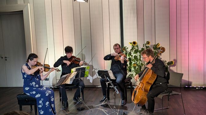 Das Eliot Quartett gestaltete beim Vielklangfestival ein emotionales Konzert.