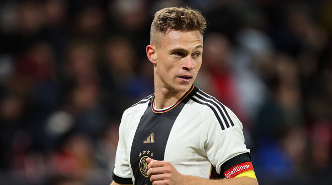 Trägt ab sofort dauerhaft die Binde im DFB-Team: Joshua Kimmich. FOTOS: CHARISIUS/DPA