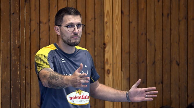 Fabian Gerstlauer, der neue Trainer des Drittligisten VfL Pfullingen.