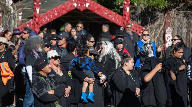 Beisetzung Maori-König Tuheitia Pootatau Te Wherowhero