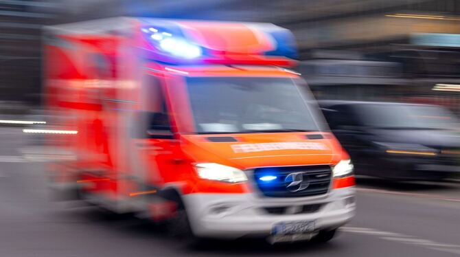 Krankenwagen im Einsatz