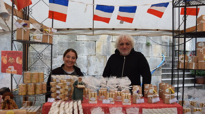 Calissons aus Aix-en Provence gibt es am Tübinger Holzmarkt