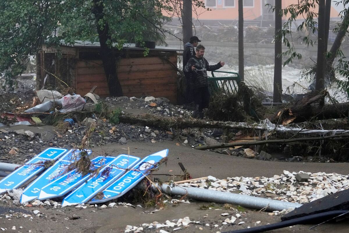 Hochwasser in Tschechien