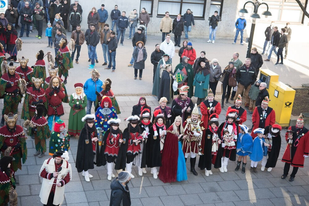 Rathaussturm Reutlingen 2015