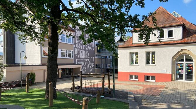 Wenn der Werkrealschulabschluss abgeschafft wird, könnte das für die Erweiterungspläne  der Gomaringer Schloss-Schule Folgen hab