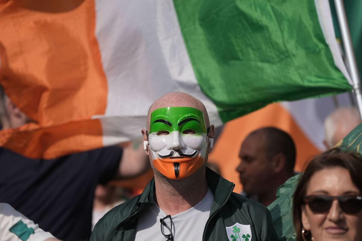 Anti-Einwanderungsdemonstration in Dublin