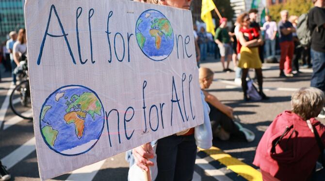 Aufruf zum Klimastreik von Fridays for Future - Hamburg