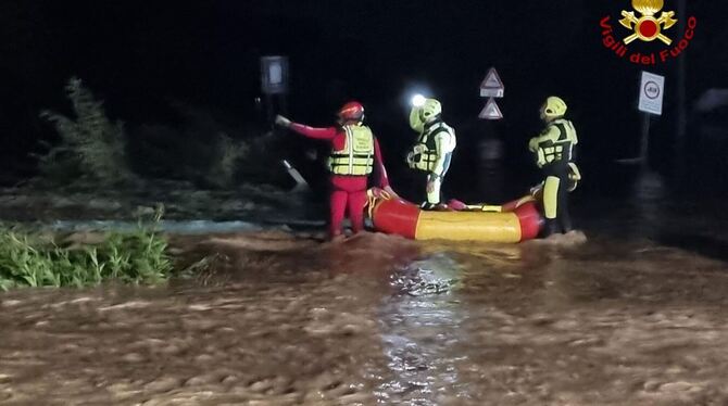 Überschwemmung in Italien - zwei Deutsche vermisst