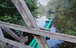 Die neuen Rohre im Markwasensee sorgten für Fragen bei GEA-Lesern.