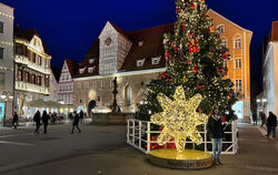 Hier soll ab diesem Winter statt Weihnachtsbaum eine Glühweinpyramide stehen. Die Marktbeschicker sind stinksauer, die Weihnacht