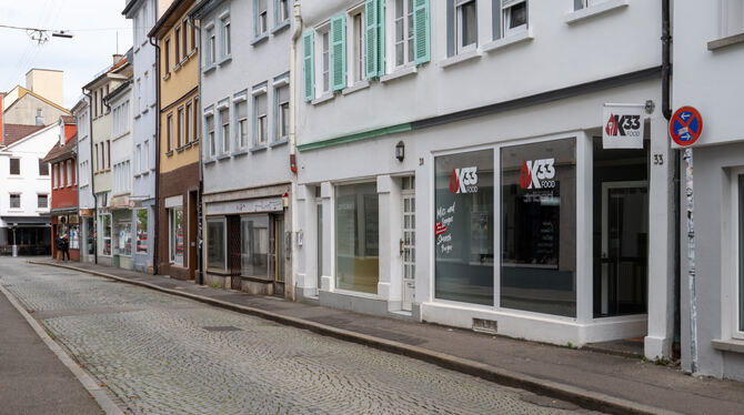 Sorgenkind Kanzleistraße: Die Leerstände häufen sich, die Zeiten als Geschäftsstraße sind vorbei.  Eine Neuerung muss her, etwa