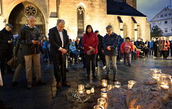 Auch Reutlingens Oberbürgermeister Thomas Keck nahm am gemeinsamen Friedensgebet teil. 