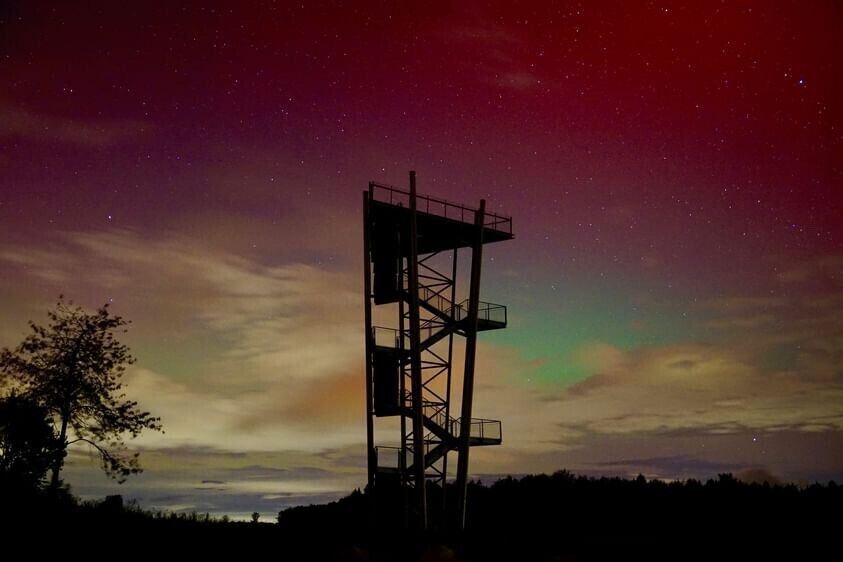 Polarlichter Mädlesfels 1