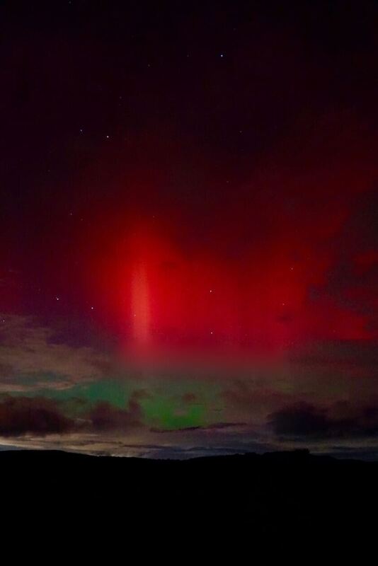 Polarlichter Mädlesfels 2