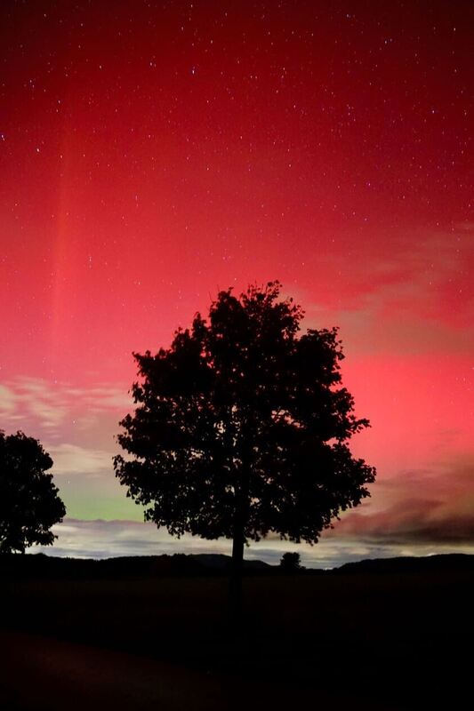 Polarlichter Mädlesfels 3