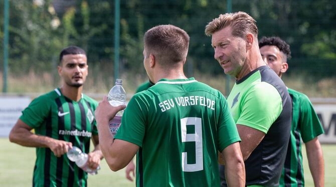 Alexander Strehmel (rechts) trainierte zuletzt den niedersächsischen Oberligisten SSV Vorsfelde.