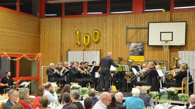 Der Belsener Posauenchor feierte am Wochenende sei 100-jähriges Bestehen mit einem ausgedehnten Konzertabend.