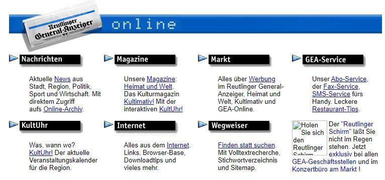 Start GEA-Online