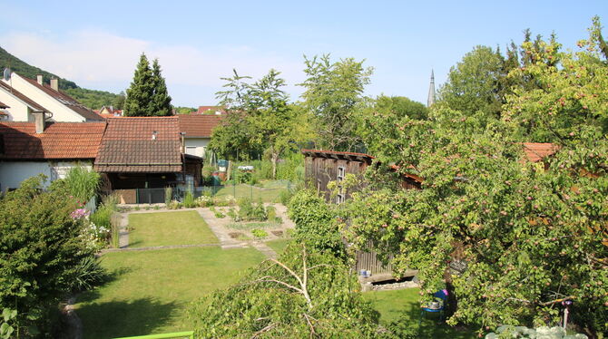 So schön ist's in der Ortsmitte von  Dettingen, der Erhalt der Grünen Lungen - hier eine Archivaufnahme - ist nun über einen Beb