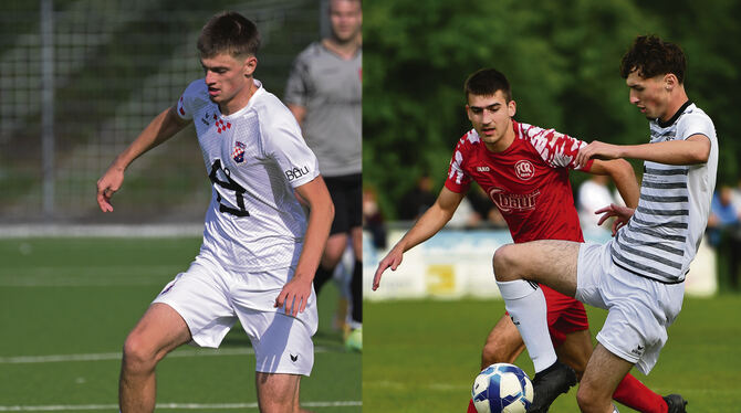 Zwei Brüder, ein Verein: Emin Martinovic (links) und Demir Martinovic (rechts am Ball) von Croatia Reutlingen.